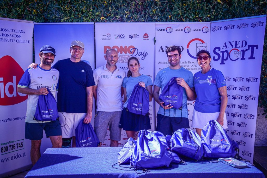 Virvelle partner del Terzo Torneo Nazionale di Tennis Dono Day