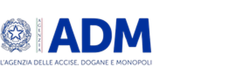 Logo ADM, Agenzia delle Dogane e dei Monopoli