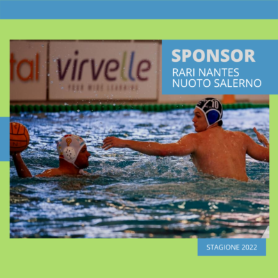 Sosteniamo lo sport: al fianco di Rari Nantes Nuoto Salerno per la stagione 2022
